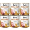 BRIT Pate&Meat turkey 6 x 800g paté con tacchino per cani
