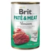 BRIT Pate&Meat venison 400g paté di cervo per cani