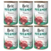 BRIT Pate&Meat venison 6 x 400g paté con selvaggina per cani
