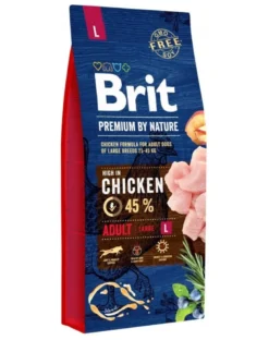 BRIT Premium By Nature Chicken Adult Large L 15kg