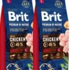 BRIT Premium By Nature Chicken Adult Large L 15kg x 2