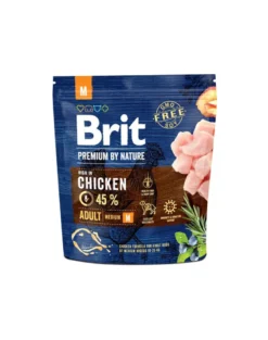 BRIT Premium By Nature Chicken Adult Medium M 1kg