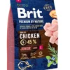 BRIT Premium By Nature Chicken Junior Large L 3 kg