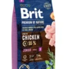 BRIT Premium By Nature Chicken Junior Small S 8kg