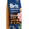 BRIT Premium By Nature Chicken Senior Small Medium S+M 15kg