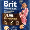 BRIT Premium by Nature 800g agnello e grano saraceno per cani