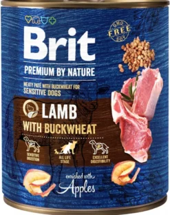 BRIT Premium by Nature 800g agnello e grano saraceno per cani