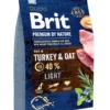 BRIT Premium By Nature Turkey and Oat Light 3kg