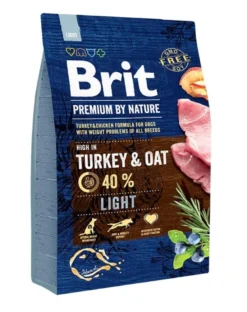 BRIT Premium By Nature Turkey and Oat Light 3kg