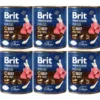 BRIT Premium by Nature 6 x 800g manzo e frattaglie per cani