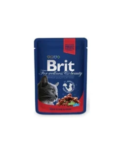 BRIT Premium Cat Adult bustine in salsa per gatti 24 x 100g