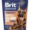 BRIT Premium Dog Semi-moist Snack Salmon 180 g snack semi-morbido per cani