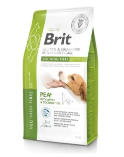 BRIT Veterinary Care Dog Gluten Grain free Veg Fibre Complemantary Food 2 kg