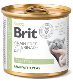 BRIT Veterinary Diet Diabetes Lamb&Pea 12x200g