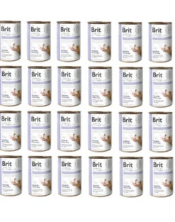 BRIT Veterinary Diet Gastrointestinal Salmon with Pea 24x400g