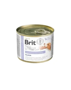 BRIT Veterinary Diet Grain Free Gastrointestinal 200 g alimento con salmone con piselli per cani con un sistema digestivo sensibile