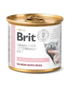 BRIT Veterinary Diet Hypoallergenic Salmon&Pea 200g