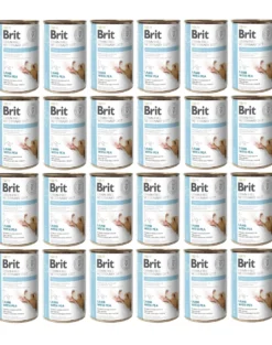 BRIT Veterinary Diet Obesity Lamb&Pea 24x400g
