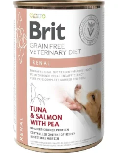 BRIT Veterinary Diet Renal Tuna&Salmon&Pea 12x400g