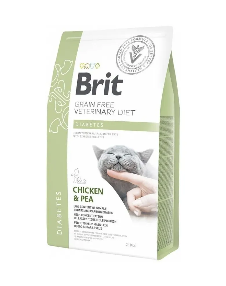 BRIT Veterinary Diets Cat Diabetes 2 kg