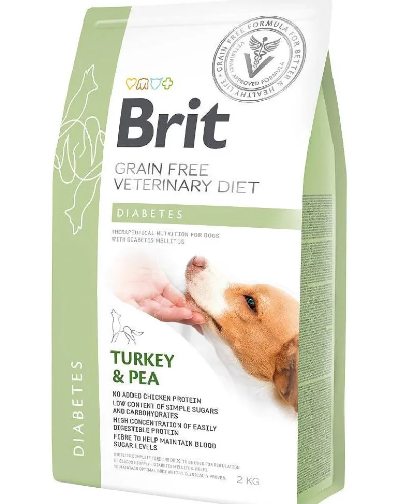 BRIT Veterinary Diets Dog Diabetes 2 kg