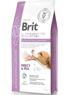 BRIT Veterinary Diets Dog Ultra-Hypoallergenic 12 kg cibo ipoallergenico per cani