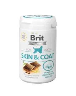 BRIT Vitamins Dog Skin Coat 150 g integratore per cani che supporta la pelle e il pelo