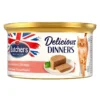 BUTCHER'S Classic Delicious Dinners con mousse di salmone e gamberi 85 g
