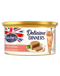 BUTCHER'S Classic Delicious Dinners con mousse di salmone e gamberi 85 g