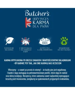 BUTCHER'S Original Recipe in Gravy cibo per cani, pezzi con tacchino in salsa, 400g