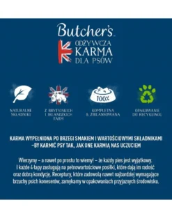 BUTCHER'S Original Tripe Mix cibo per cani, con rumine, paté 1200g