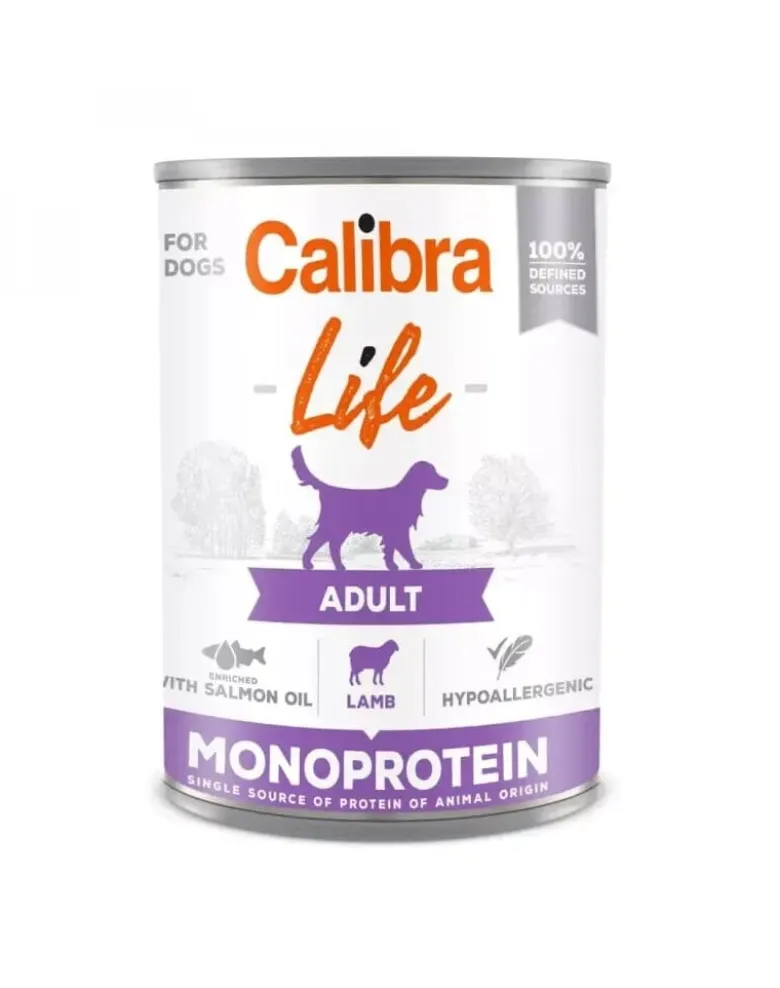 CALIBRA Dog Life Adult Lamb 400g con agnello