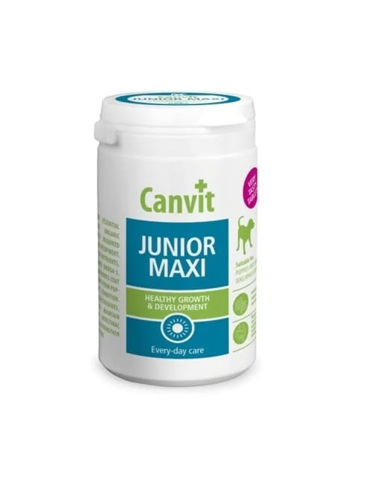 CANVIT Dog Junior Maxi 230 g complesso vitaminico per cuccioli di taglia grande