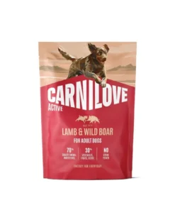 CARNILOVE Active Dog Lamb and Wild Boar Adult 1,5 kg agnello e cinghiale, per cani adulti