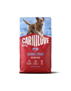 CARNILOVE Active Dog Salmon and Turkey Adult 4 kg salmone e tacchino, per cani adulti