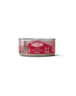 CARNILOVE Cat Can Paté Turkey and Reindeer 100 g con tacchino e renna, paté per gatti