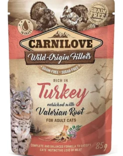 CARNILOVE Cat 24 x 85 g Fagiano e foglie di lampone