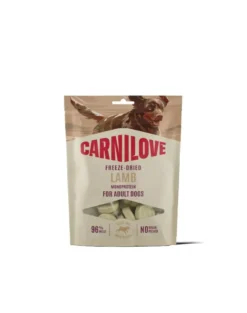 CARNILOVE Dog Freeze Dried Lamb 60g liofilizzati snack con agnello per cani