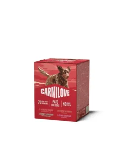 CARNILOVE Dog Pouch Multipack 4X300g mix cibo umido mix sapori per cani adulti