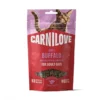 CARNILOVE Soft Snack Cat Buffalo 50 g con bufalo e mirtilli, snack morbidi per gatti