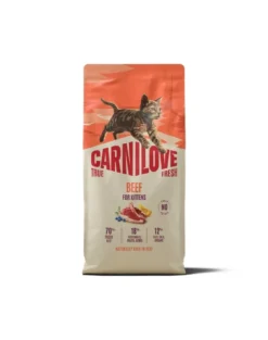 CARNILOVE True Fresh Cat Beef Kittens 6 kg manzo, per gattini di tutte le razze
