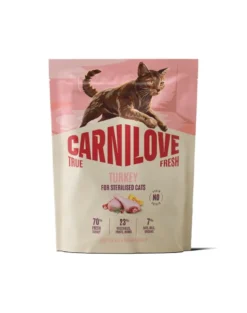 CARNILOVE True Fresh Cat Turkey Sterilised 400 g tacchino, per gatti sterilizzati