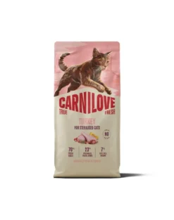 CARNILOVE True Fresh Cat Turkey Sterilised 6 kg tacchino, per gatti sterilizzati