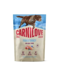 CARNILOVE True Fresh Dog Fish and Turkey Adult 1,5 kg cibo secco pesce fresco e tacchino per cani adulti