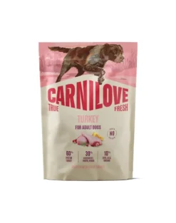 CARNILOVE True Fresh Dog Turkey Adult 1,5kg crocchette con tacchino fresco per cani adulti