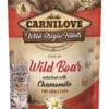 CARNILOVE Wild Boar & Chamomile 24 x 85g per gatti cinghiale e camomilla