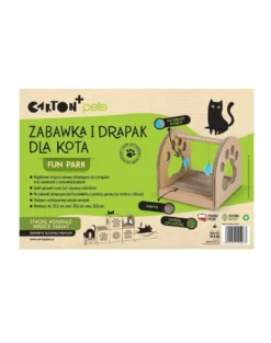 CARTON+ PETS Tiragraffi per gatti Fun Park