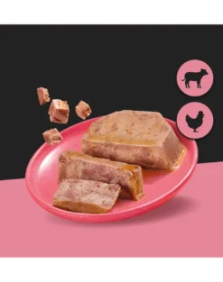 CESAR Alimento umido completo per cani adulti con tenera carne di vitello e pollame 14x150g