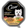 CESAR 150 g Alimento umido completo per cani adulti in salsa con pollo, verdure e prezzemolo