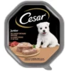 CESAR Junior in vaschetta 150g Paté con tacchino e vitello per cuccioli